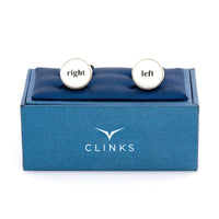 Left / Right Cufflinks Novelty Cufflinks Clinks Australia