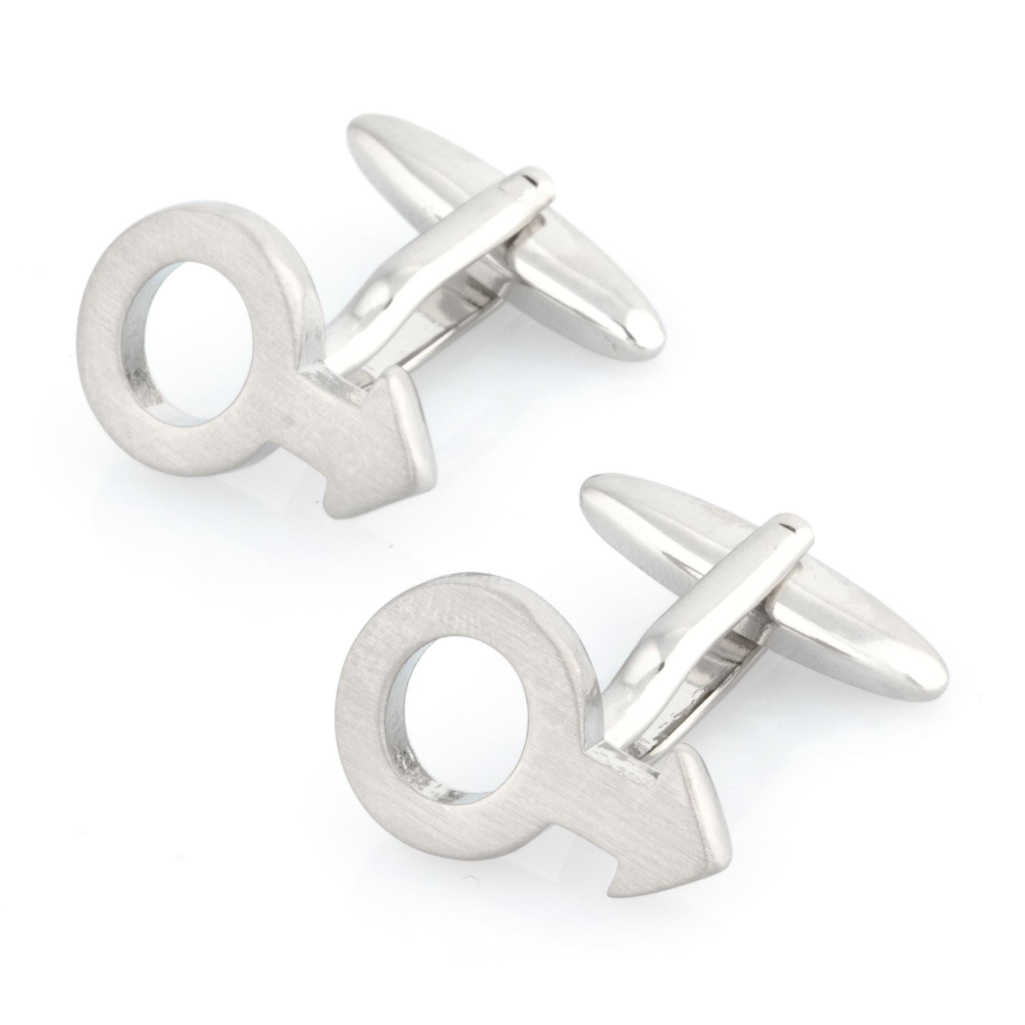 Male Gender Symbol Mars Cufflinks Novelty Cufflinks Clinks Australia