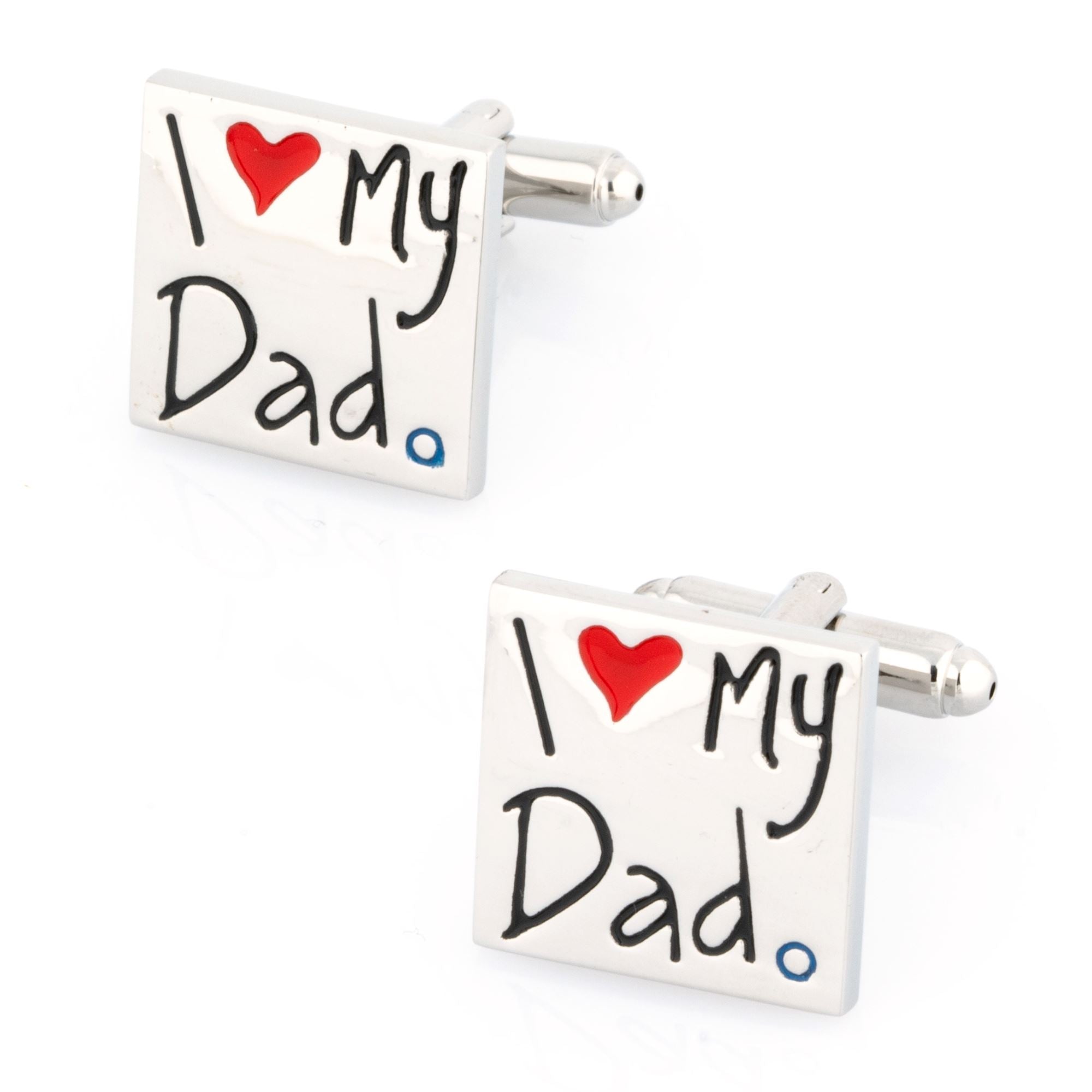 I Love My Dad Cufflinks Novelty Cufflinks Clinks Australia I Love My Dad Cufflinks