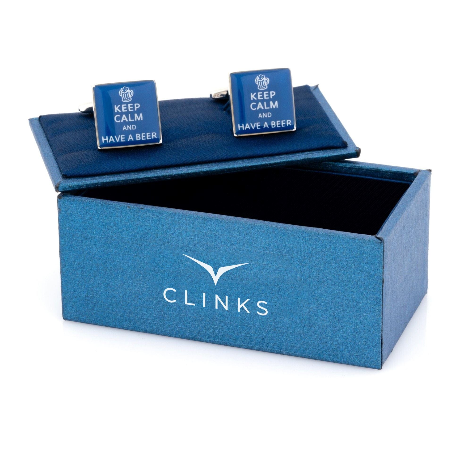Keep Calm and Have a Beer Cufflinks Novelty Cufflinks Clinks Australia