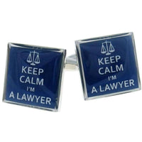 Keep Calm I'm a Lawyer Cufflinks Novelty Cufflinks Clinks Australia
