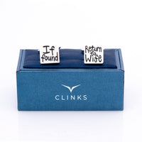 If found Return to Wife Cufflinks Novelty Cufflinks Clinks Australia