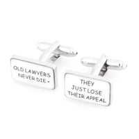 Old Lawyers Never Die Cufflinks Novelty Cufflinks Clinks Australia