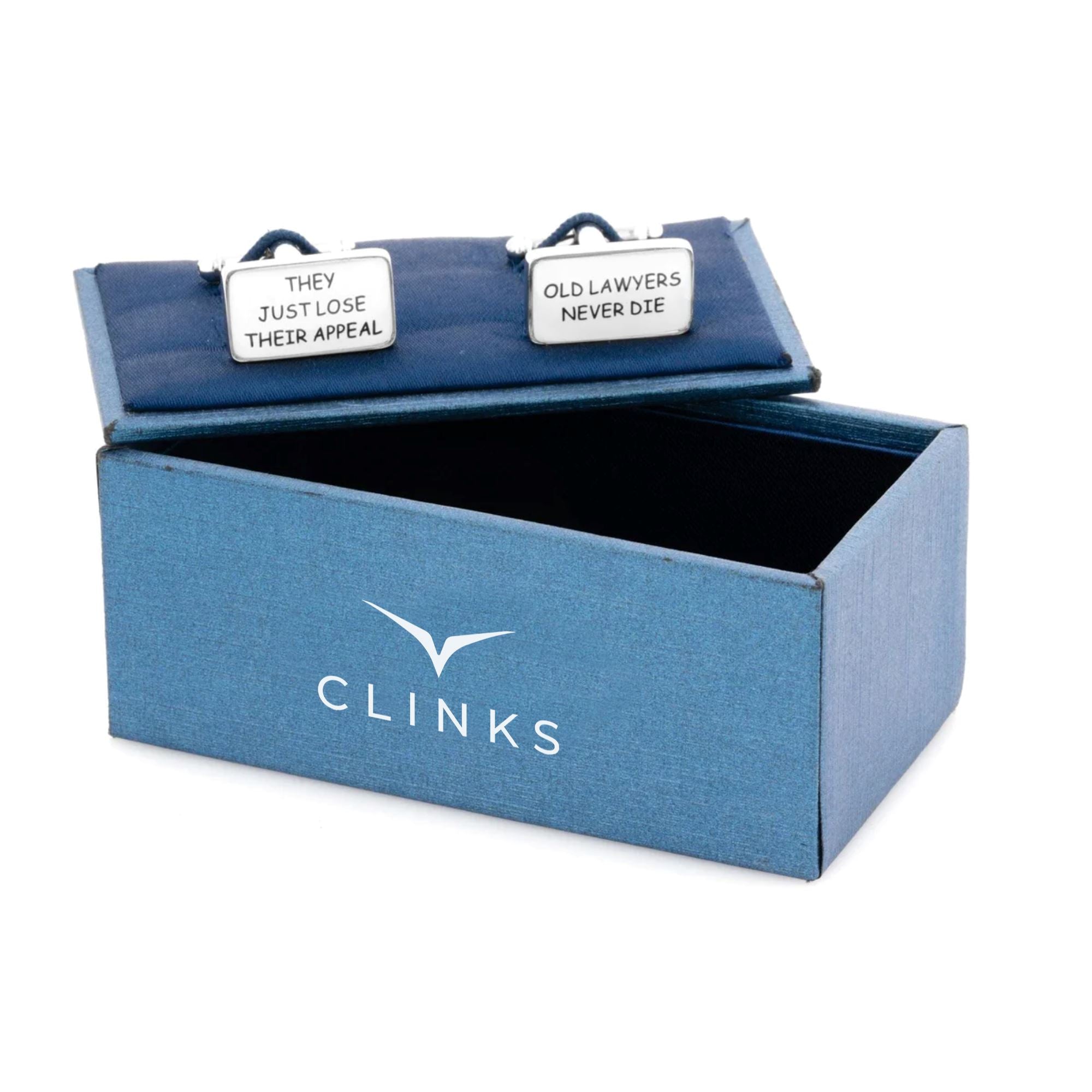 Old Lawyers Never Die Cufflinks Novelty Cufflinks Clinks Australia