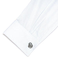 Movie Film Reel Cufflinks in Gunmetal Novelty Cufflinks Clinks Australia