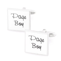 Page Boy White Wedding Cufflinks Wedding Cufflinks Clinks Australia Page Boy White Cufflinks