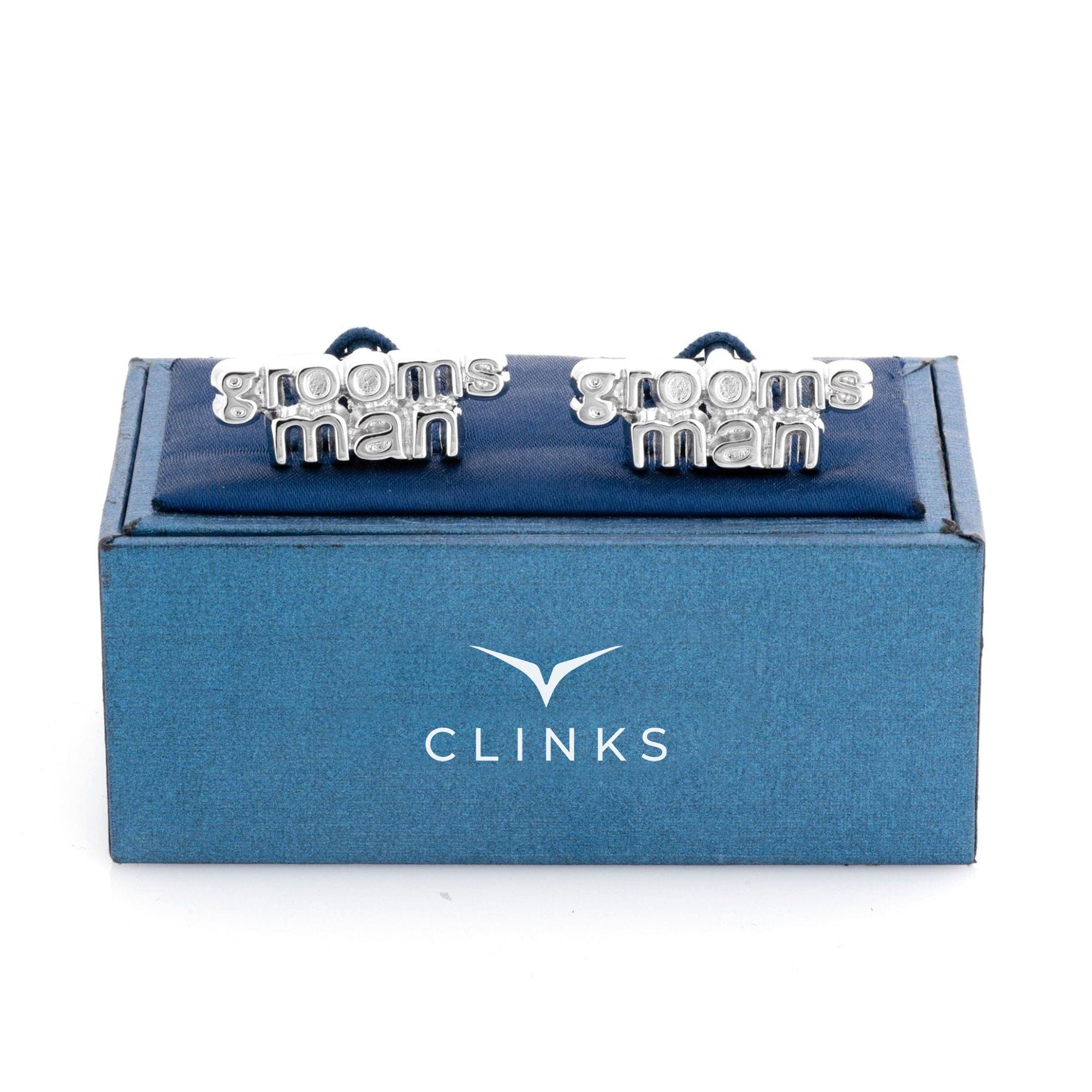 Groomsman cut-out style Wedding Cufflinks Wedding Cufflinks Clinks Australia