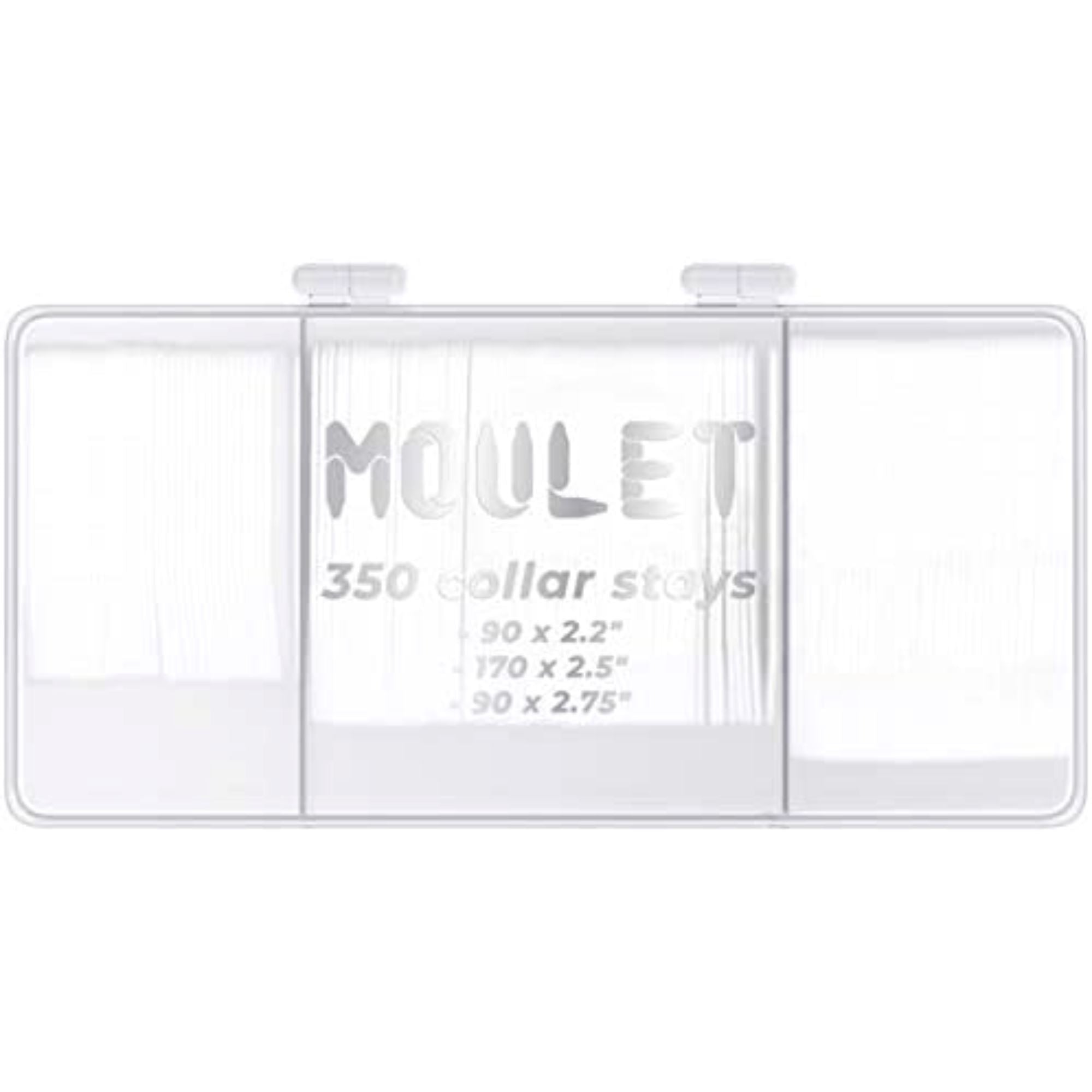 350 Plastic Collar Stays (3 sizes) Collar Stays Clinks Australia