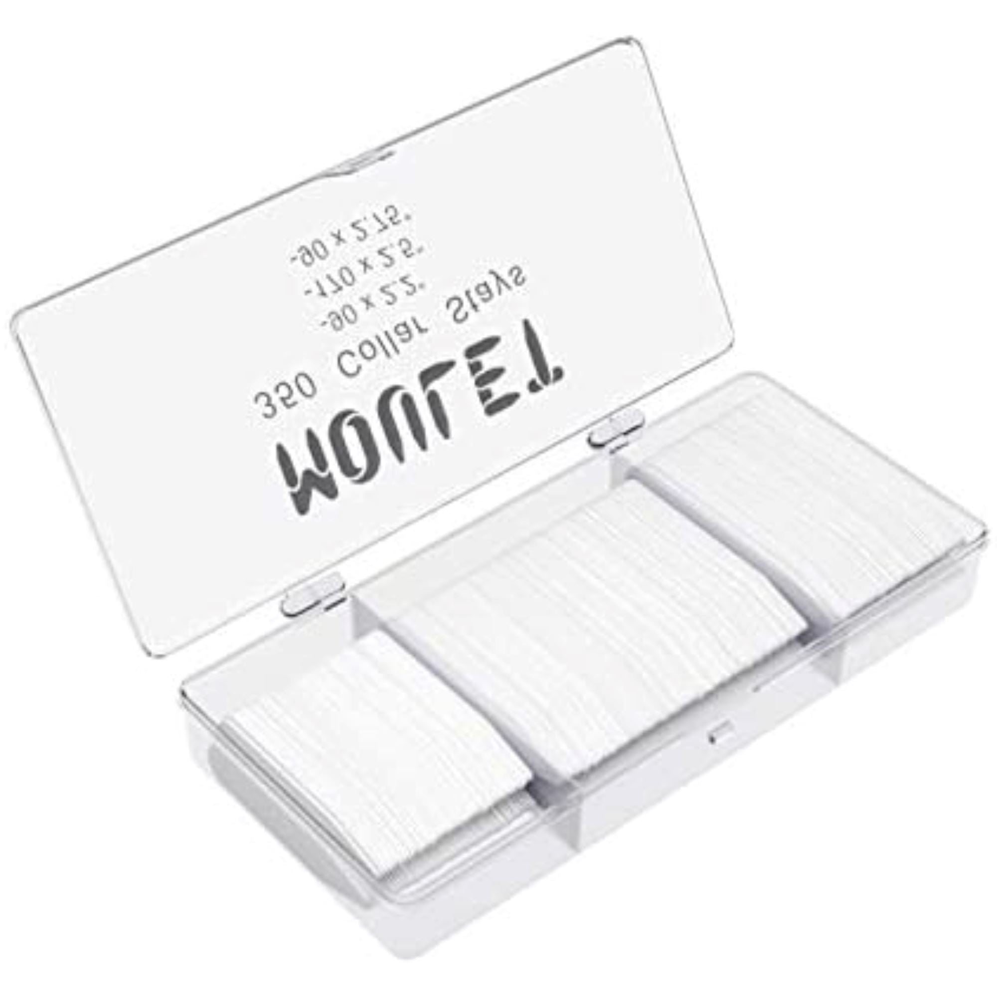 350 Plastic Collar Stays (3 sizes) Collar Stays Clinks Australia