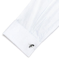 Silver Hand Gun Cufflinks Novelty Cufflinks Clinks Australia
