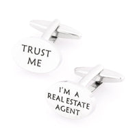 Trust Me, I'm A Real Estate Agent Cufflinks Novelty Cufflinks Clinks Australia
