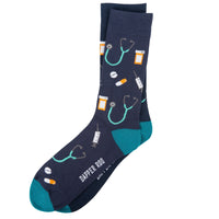 At the Doctors Medical Bamboo Socks by Dapper Roo Socks Dapper Roo