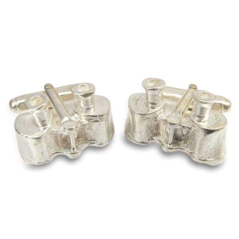 Solid Silver Binoculars Cufflinks Novelty Cufflinks Clinks Australia