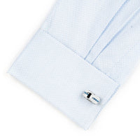 Blue White Classic Sports Car Cufflinks (AC Shelby Cobra) Novelty Cufflinks Clinks Australia