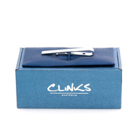 Shiny Silver Small Tie Bar Tie Clips Clinks