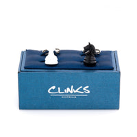 Black and White Chess Cufflinks Novelty Cufflinks Clinks Australia