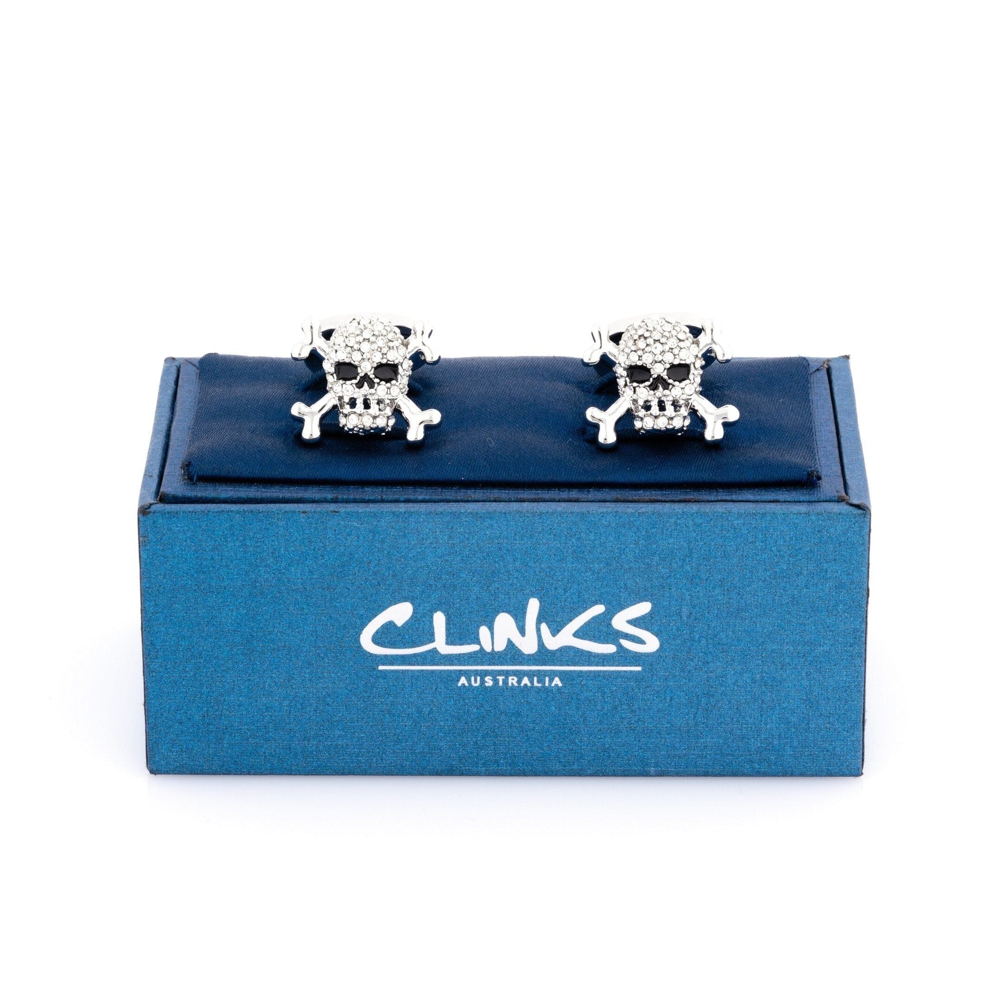 Crystal Skull Cufflinks Novelty Cufflinks Clinks Australia