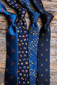 Will Work for Lobster Skinny Tie Ties Alynn