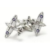 Spitfire Airplane Cufflinks Novelty Cufflinks Clinks Australia "Spitfire" Airplane Cufflinks
