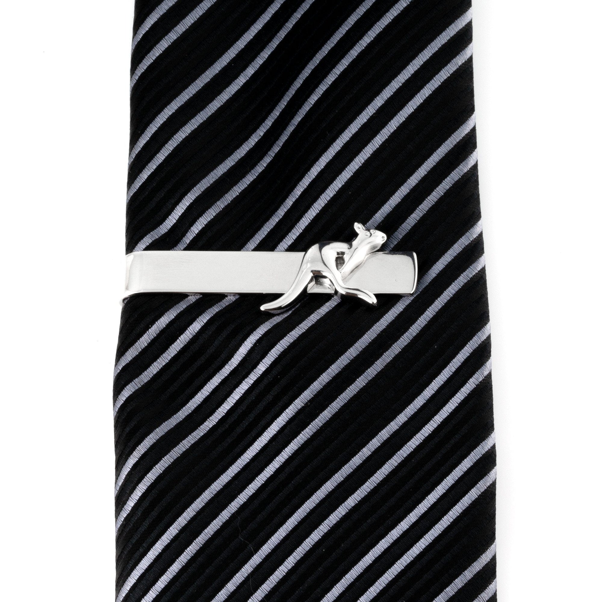 Australian Kangaroo Tie Bar Tie Clips Clinks