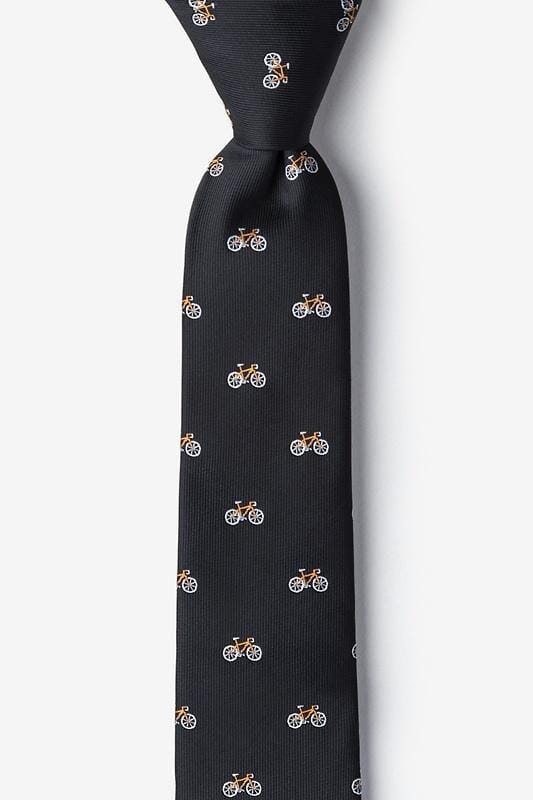 Bicycles Skinny Tie Ties Clinks