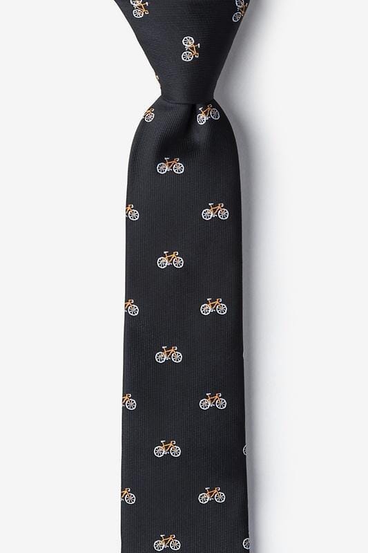 Bicycles Skinny Tie Ties Clinks