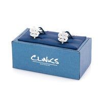 Silver Crystal $ Dollar Sign Cufflinks Novelty Cufflinks Clinks Australia