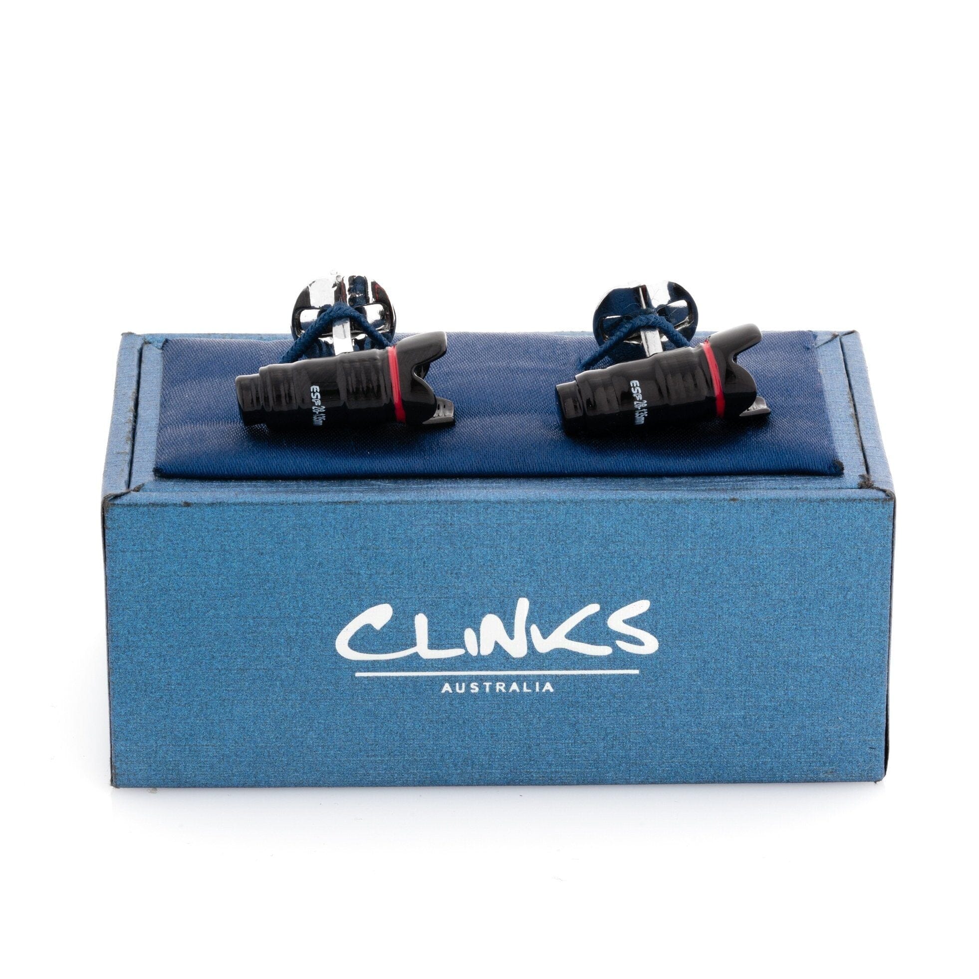 DSLR Camera Lens Cufflinks Novelty Cufflinks Clinks Australia