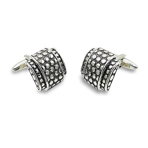 Studded Buckle Cufflinks Classic & Modern Cufflinks Clinks Australia