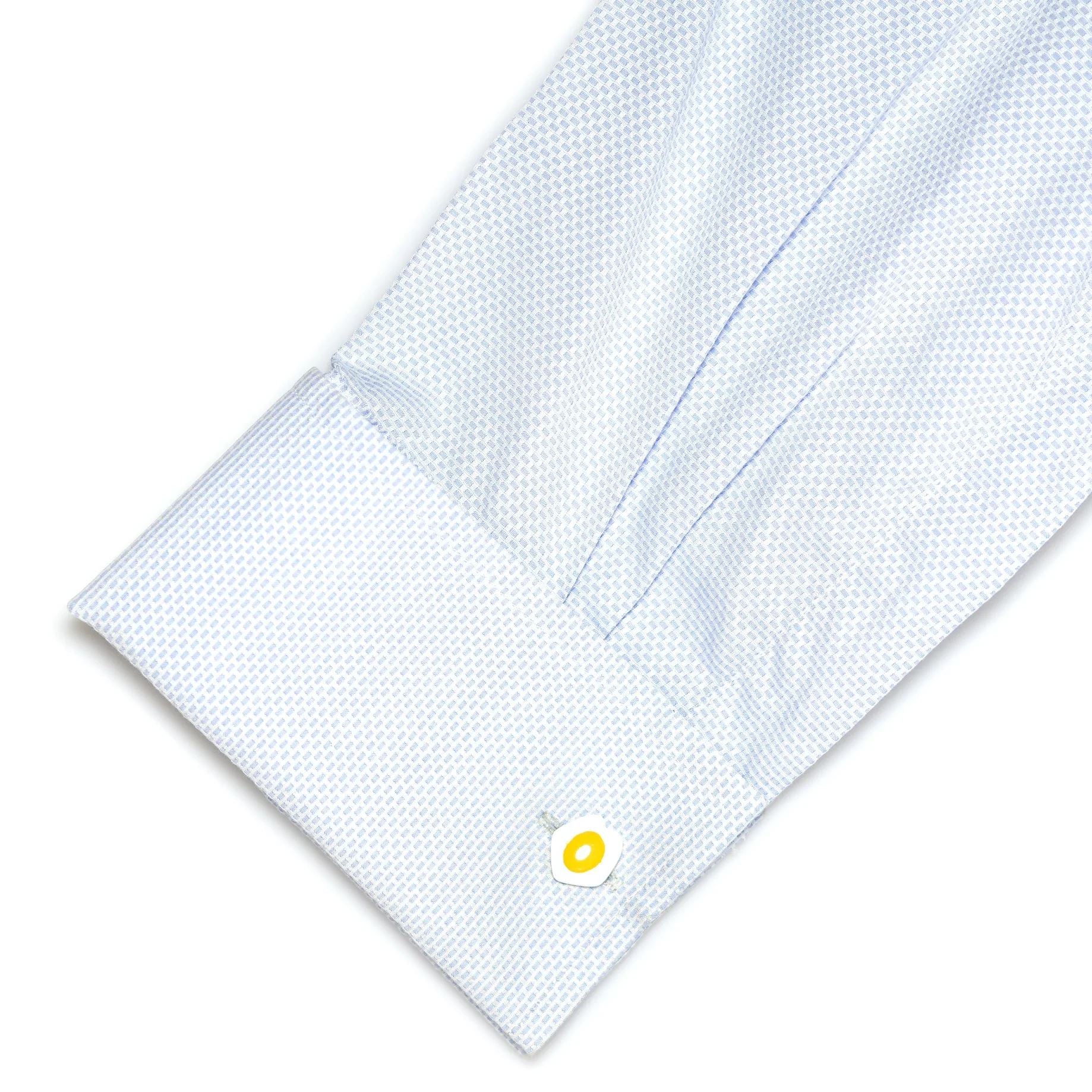 Chicken and Egg Cufflinks Novelty Cufflinks Clinks Australia