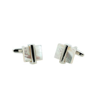 Rustic Mother Of Pearl Cufflinks Novelty Cufflinks Clinks
