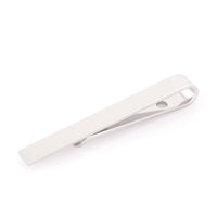 Small Shiny Silver Tie Bar 44m Tie Clips Clinks