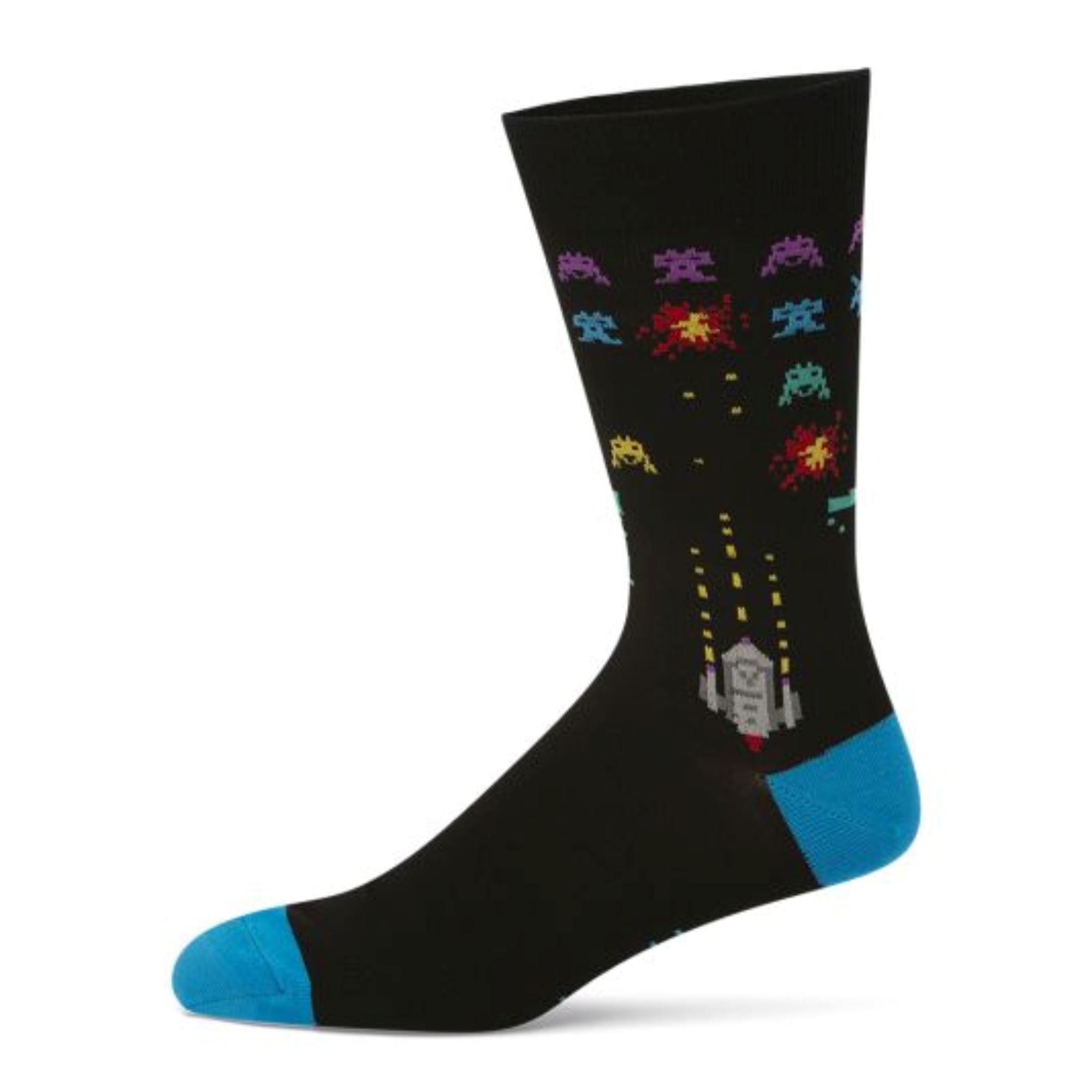 Mens Galaxy Invaders Sock Socks Bamboozld Regular (7-11)