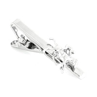 Horse and Jockey Tie Clip Tie Clips Clinks