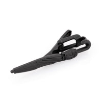 Matte Black Umbrella Tie Clip Tie Clips Clinks Matte Black Umbrella Tie Clip