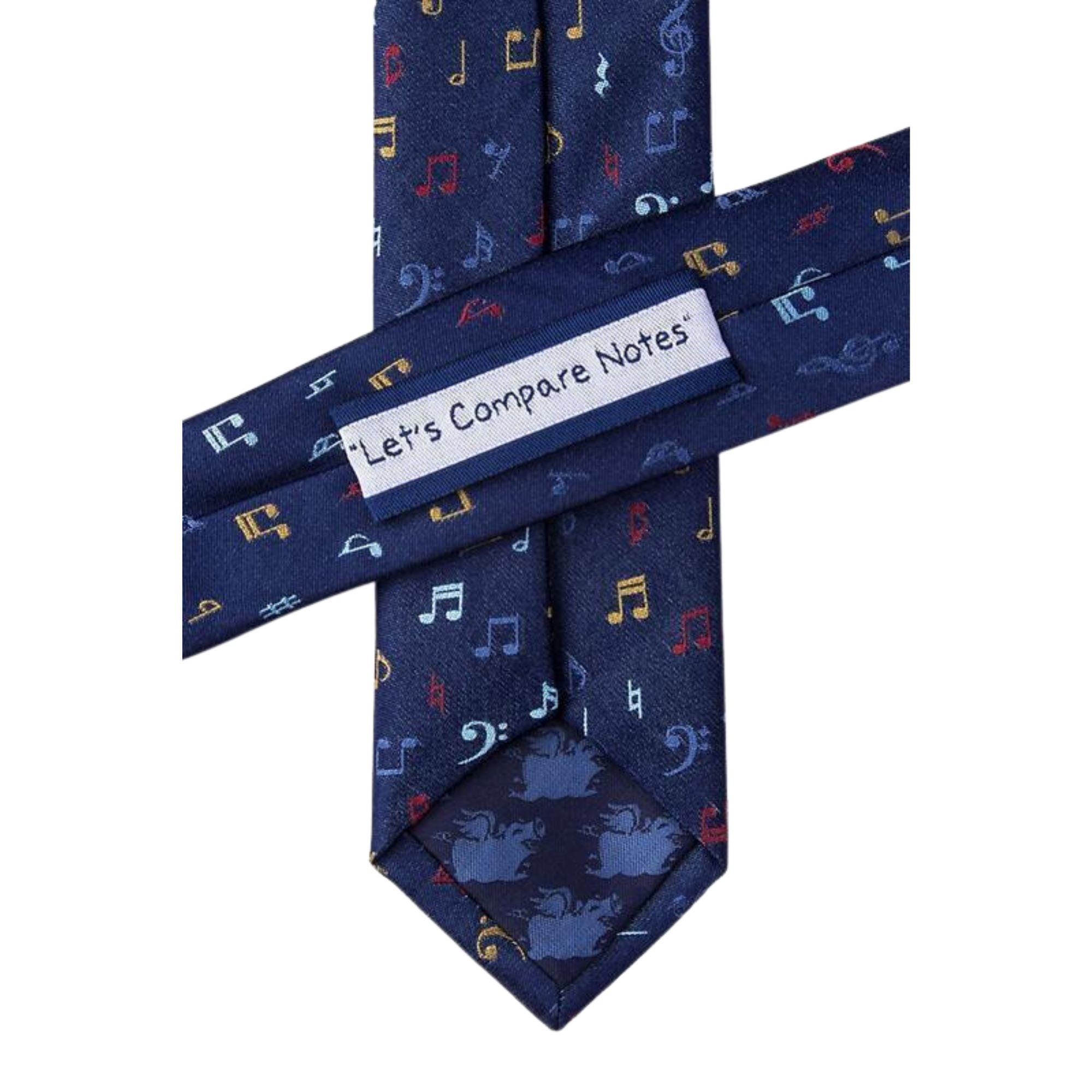 Let's Compare Notes Skinny Tie Ties Alynn