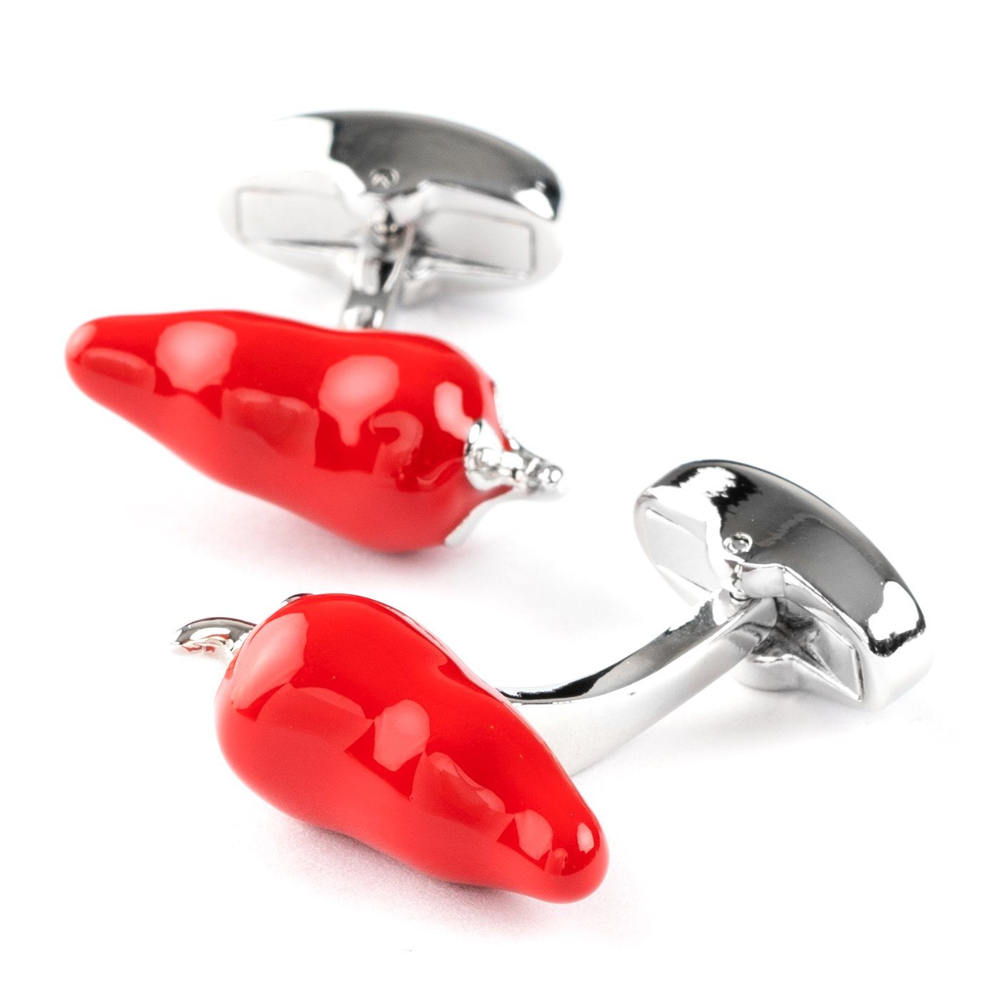 Red Chilli Pepper Cufflinks Novelty Cufflinks Clinks Australia