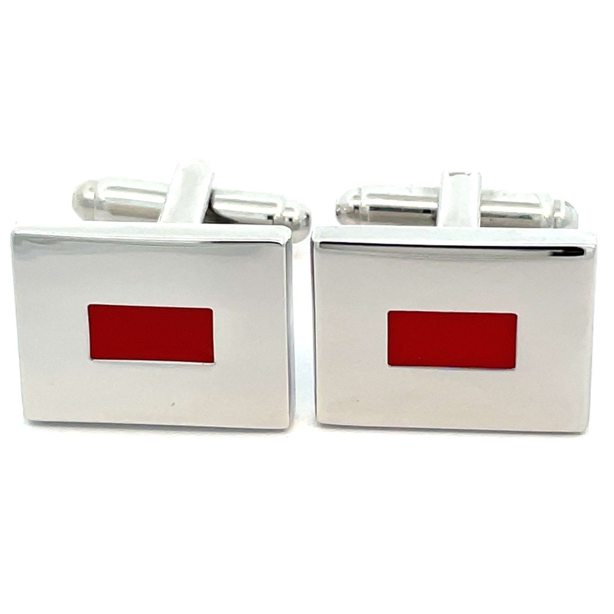 Red Letterbox Cufflinks