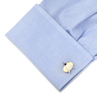Star Trek Two Tone Delta Shield Cufflinks