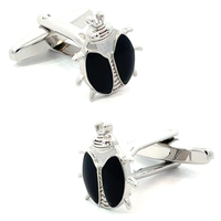 Black Bug Cufflinks