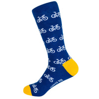 Ride On Bicycle Cycling Bamboo Socks by Dapper Roo