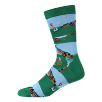Mens Lawn King Bamboo Socks
