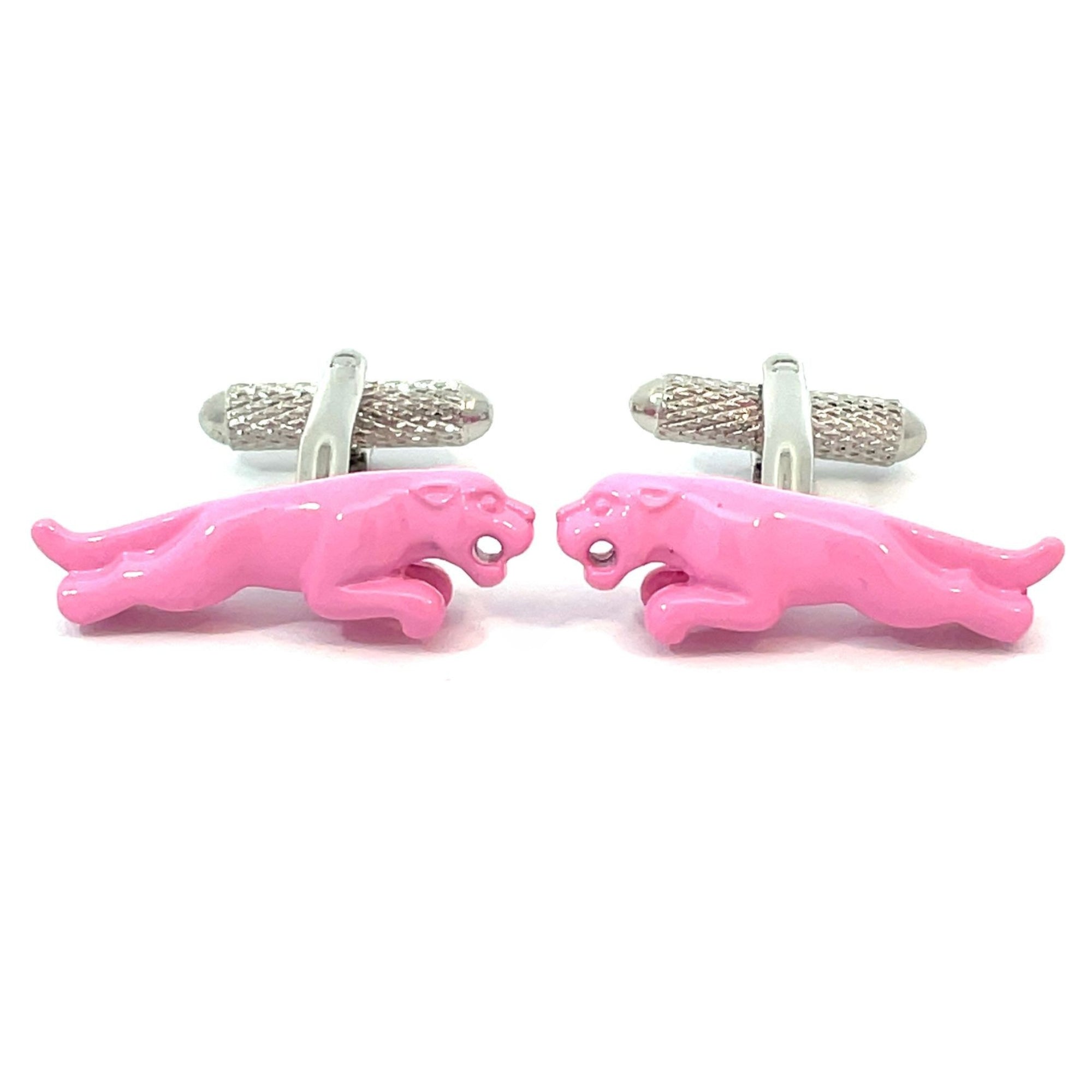 Pink Panther cufflinks