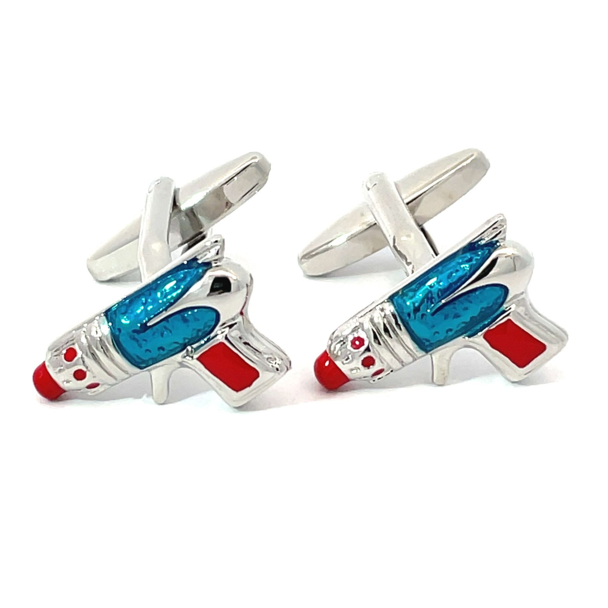 Retro Sci Fi Ray Gun Cufflinks