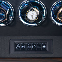 Albany Watch Winder for 9 Watches with Fingerprint Lock