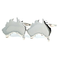 Outline Australian Map Cufflinks