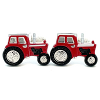Red Tractor Cufflinks