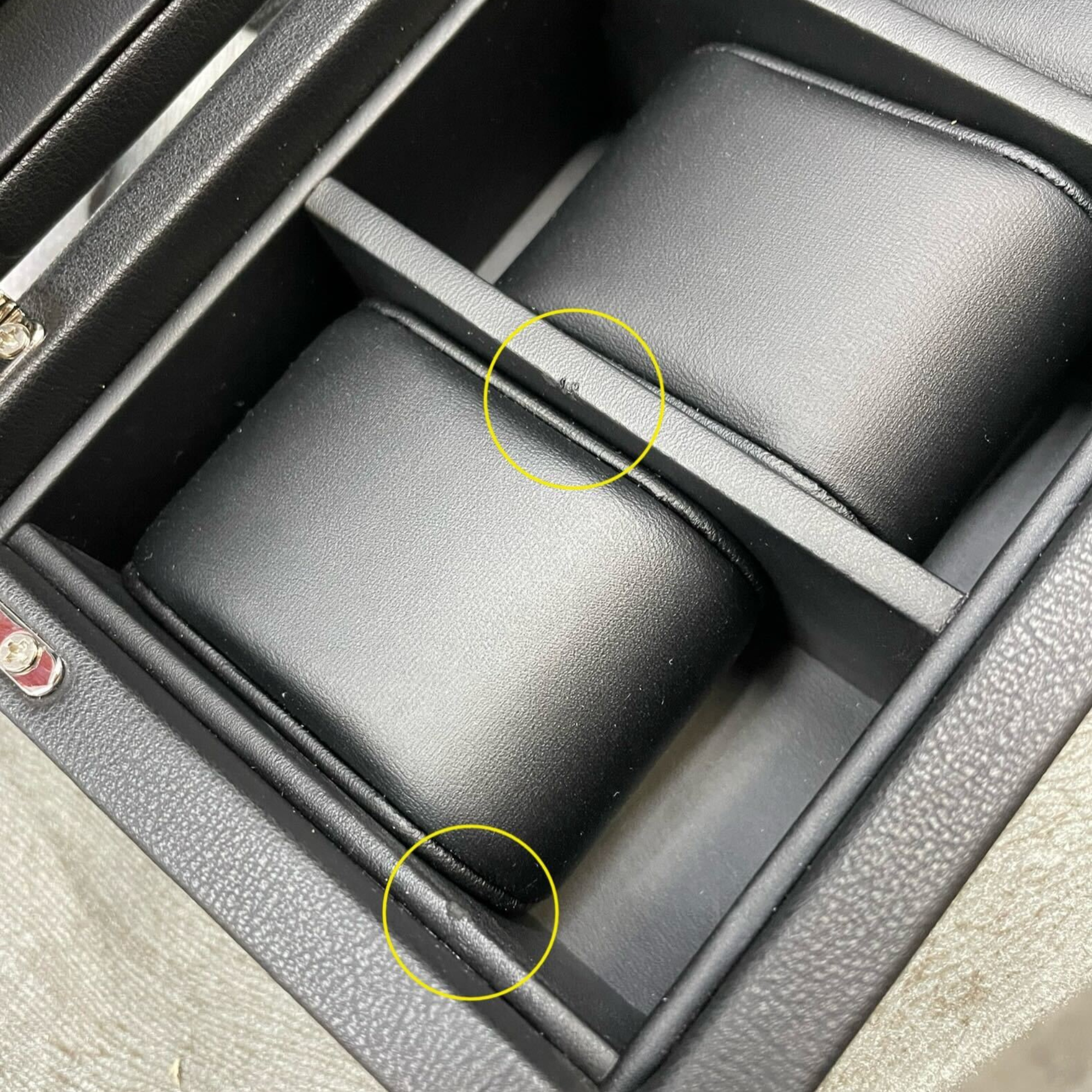 Seconds - 5 Slots Leather Watch Box (B)