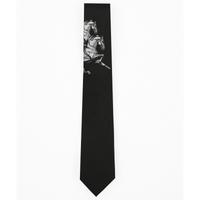 Galloping Horses Tie Black