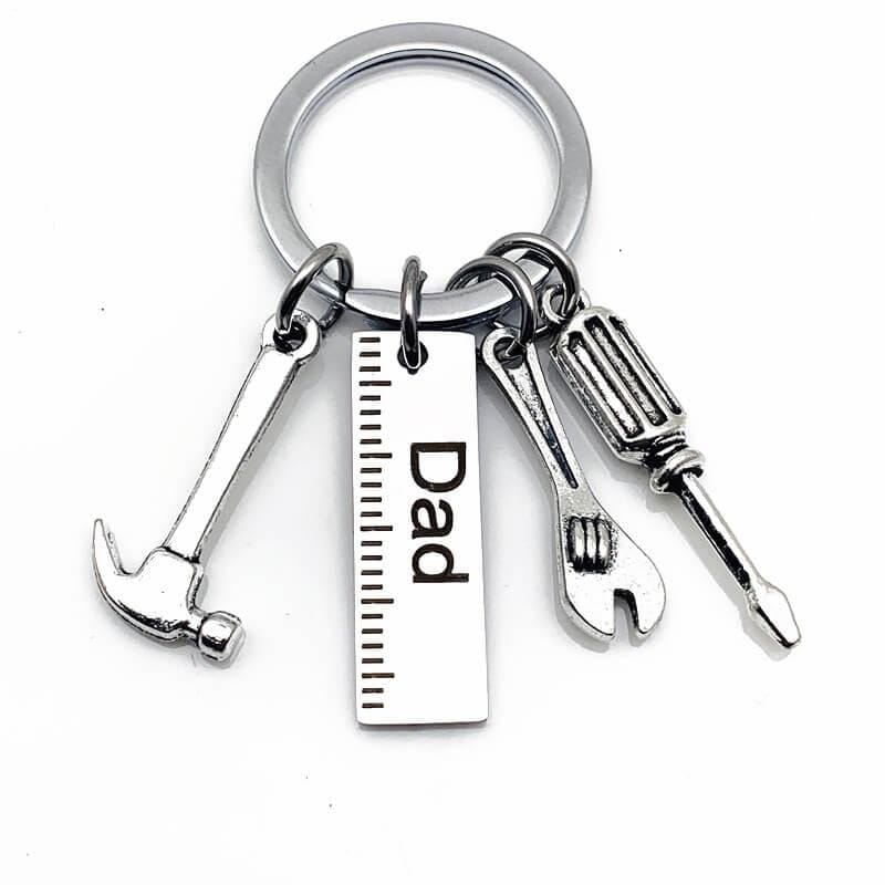Dad Hammer Wrench Screwdriver Keyring Accessories Clinks Australia 